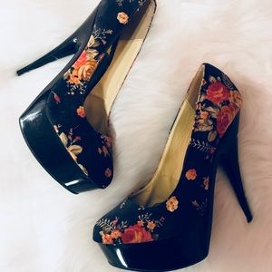 Floral Heels